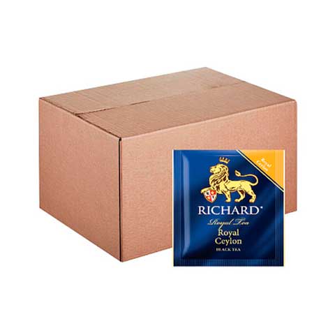 Чай RICHARD Royal Ceylon черный, 200 пакетиков в конвертах по 2 г