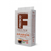 Кофе молотый FRESCO "Arabica Solo", 250 г, молотый, вакуумная упаковка