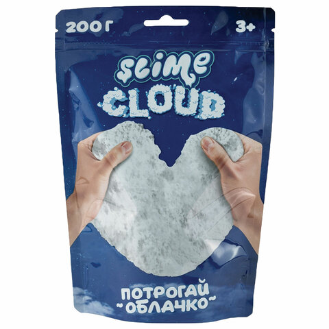 Слайм (лизун) Cloud Slime. Облачко, с ароматом пломбира, 200 г, ВОЛШЕБНЫЙ МИР, S130-29