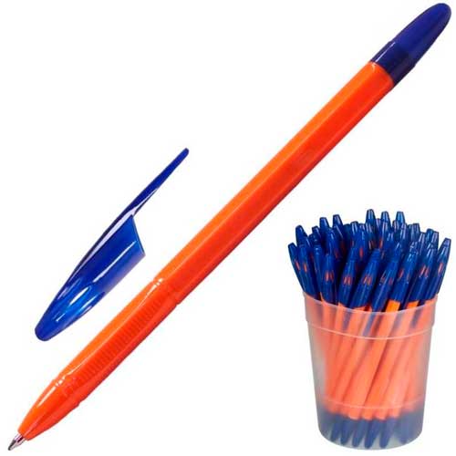 Ручка шариковая Attache 555 0,7 мм синий маслян. основа РШ205