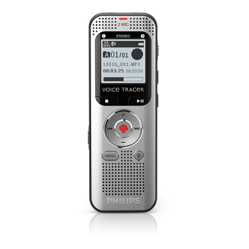 Диктофон цифровой Philips DVT2000 silver black