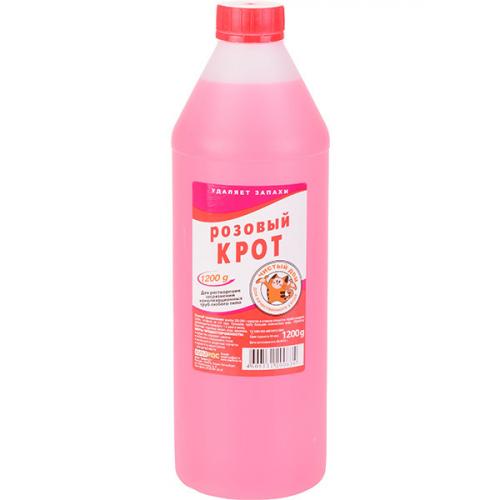 Средство для прочистки фановых труб Розовый крот, 1200 г
