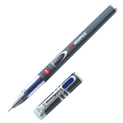 Ручка гелевая ERICH KRAUSE "MEGAPOLIS GEL" 0.5мм, синяя