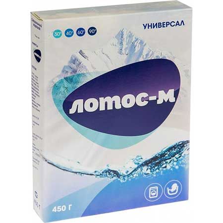 Стиральный порошок универсальный Лотос-М. Универсал 450 гр