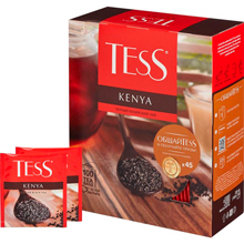 Чай TESS Kenyan  черный, 100 пакетиков