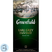Чай Greenfield Earl Grey Fantasy черный 25пак/уп