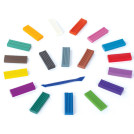 Пластилин классический BRAUBERG МАГИЯ ЦВЕТА, 18 цветов, 360 г, со стеком, высшее качество, картонная упаковка, 103358