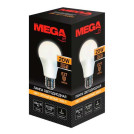 Лампа светодиодная Mega 20W E27 3000K тепл.свет колба