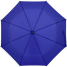 Зонт складной Clevis с ручкой-карабином, ярко-син.