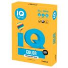 Бумага цветная IQ color, А4, 80 г/м2, 500 л., неон, оранжевая, NEOOR