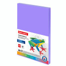 Бумага цветная BRAUBERG, А4, 80 г/м2, 100 л., медиум, фиолетовая, для офисной техники, 112456