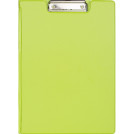 Папка-планшет с зажимом и крышкой Attache Bright colours A4 лайм