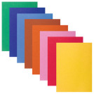Цветная бумага А4 БАРХАТНАЯ, 8 листов 8 цветов, 110 г/м2, BRAUBERG, 124726