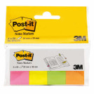 Закладки клейкие POST-IT, бумажные, 20 мм, 4 цвета х 50 шт., 670-4N