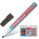 Набор маркеров для доски ERICH KRAUSE W500, 2,5 мм, 4 цвета