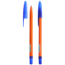 Ручка шариковая Стамм 111 Orange синяя, 1,0мм