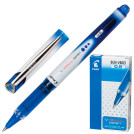 Ручка-роллер с грипом PILOT V-Ball Grip, СИНЯЯ, корпус с печатью, узел 0,5 мм, линия письма 0,3 мм, BLN-VBG-5