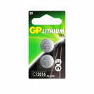 Батарейки GP CR2016, 3V, литий, бл/2шт
