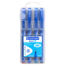 Ручки капиллярные (линеры) 4 ЦВЕТА CENTROPEN Liner, корпус синий, линия письма 0,3 мм, 4621/4, 2 4621 0401