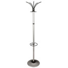 Вешалка напольная Титан Класс (Ц)-ТМЗ, металл, цвет серый, 5 крючков, подставка для зонтов