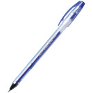 Ручка гелевая Crown Hi-Jell Needle синяя, 0,5мм, игольчатый стержень