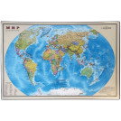 Настольное покрытие OfficeSpace Карта мира, 38*59см