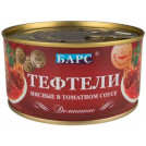 Тефтели мясные Барс в томатном соусе домашние, 325 г