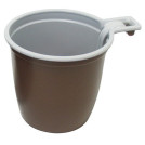 Чашка кофейная пластик 200мл 50 шт/уп.
