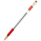 Ручка шариковая MC Gold 0,5 мм красная MunHwa