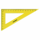 Набор чертежный средний ЮНЛАНДИЯ Color, (линейка 20 см, 2 треугольника, транспортир), 210755