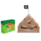 Игрушка для кошек из МДФ Пирамида с маятником, 29,8х7,8х30см TT-04