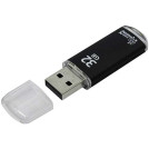 Память Smart Buy V-Cut  32GB, USB 2.0 Flash Drive, черный (металл.корпус)