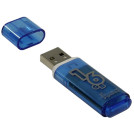 Память Smart Buy Glossy  16GB, USB 2.0 Flash Drive, голубой
