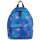 Рюкзак BRAUBERG, универсальный, сити-формат, фиолетовый, Фантазия, 20 литров, 41х32х14 см, 225365