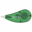 Корректирующая лента STAFF EVERYDAY, 5 мм х 5 м, корпус зеленый, блистер, 226811