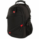 Рюкзак GERMANIUM S-01 универсальный, с отделением для ноутбука, влагостойкий, черный, 47х32х20 см, 226947