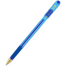 Ручка шариковая MunHwa MC Gold синяя, 0,7мм, грип, штрих-код