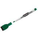 Маркер для белых досок Line Plus MiniMax-820 зеленый, пулевидный, 2мм, с магнитом и губкой