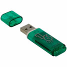 Память Smart Buy Glossy  16GB, USB 2.0 Flash Drive, зеленый