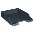 Лоток горизонтальный для бумаг BRAUBERG-CONTRACT, А4 (340х254х66,5 мм), черный, 230879