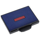 Подушка сменная 68х47 мм, сине-красная, для TRODAT 5480, 5485, арт. 6/58/2, 74521