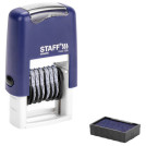 Нумератор 6-разрядный STAFF, оттиск 22х4 мм, Printer 7836, 237434