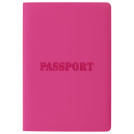 Обложка для паспорта STAFF, мягкий полиуретан, ПАСПОРТ, розовая, 237605