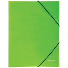 Папка на резинке Berlingo Neon А4, 500мкм, неоновая зеленая