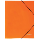Папка на резинке Berlingo Neon А4, 500мкм, неоновая оранжевая