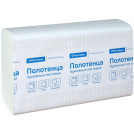 Полотенца бумажные лист. OfficeClean Professional(Z-сл) (H2), 2-слойные, 200л/пач, 21,5*24, тиснение, белые