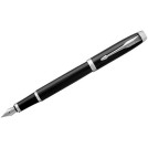 Ручка перьевая Parker IM Black CT синяя, 0,8мм, подар. уп.