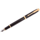 Ручка перьевая Parker IM Black GT синяя, 0,8мм, подар. уп.