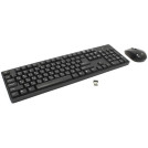 Комплект беспроводной клавиатура + мышь Defender C-915, черный