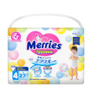 Подгузники-трусики Merries детские, размер L, 9-14 кг, 27 шт